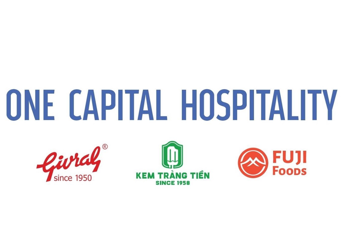 One Capital Hospitality mua lại Kem Tràng Tiền và Thực phẩm Fuji