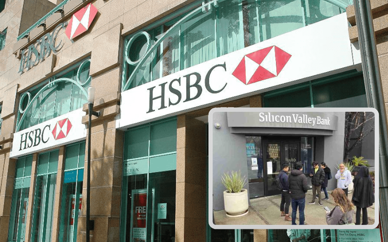 HSBC mua lại chi nhánh ngân hàng Silicon Valley vừa phá sản với giá 1,2 USD