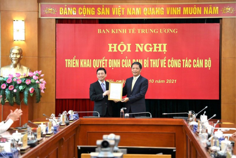 Ban Bí thư điều động, bổ nhiệm Phó Trưởng Ban Kinh tế Trung ương