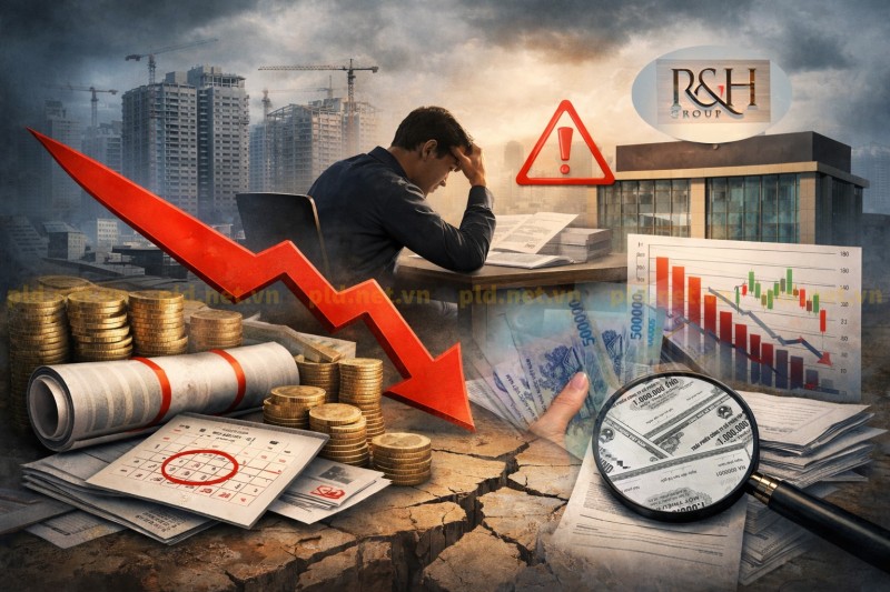 Chậm thanh toán lãi trái phiếu tại R&H: Tín hiệu cảnh báo từ thị trường vốn