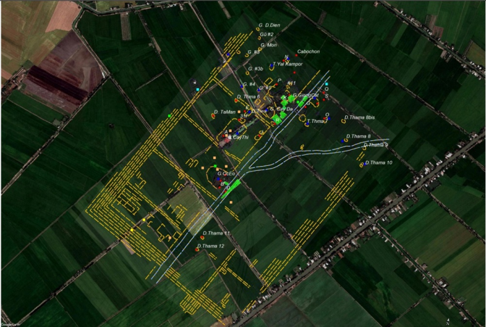 Công nghệ viễn thám và GIS: “Vẽ lại” quy mô đô thị cổ Óc Eo