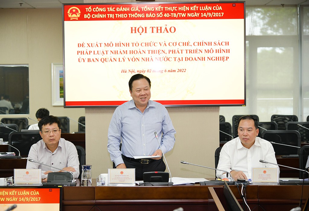 Hoàn thiện, phát triển mô hình Ủy ban Quản lý vốn nhà nước tại doanh nghiệp