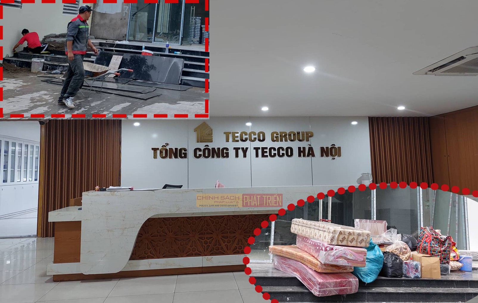 Tecco Diamond Thanh Trì: Bàn giao nhà chưa đủ điều kiện, xây nhà mẫu trái phép 2 năm không bị xử lý!