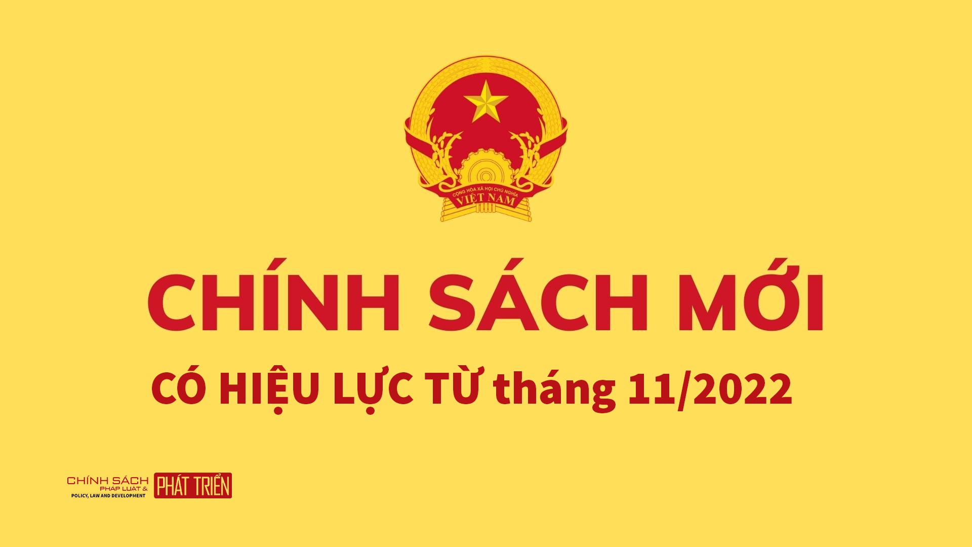 Một số chính sách kinh tế mới có hiệu lực từ tháng 11 tới