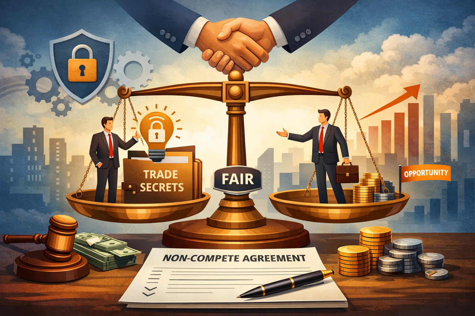 Cân bằng lợi ích giữa các bên trong thỏa thuận không cạnh tranh nhằm bảo vệ bí mật kinh doanh