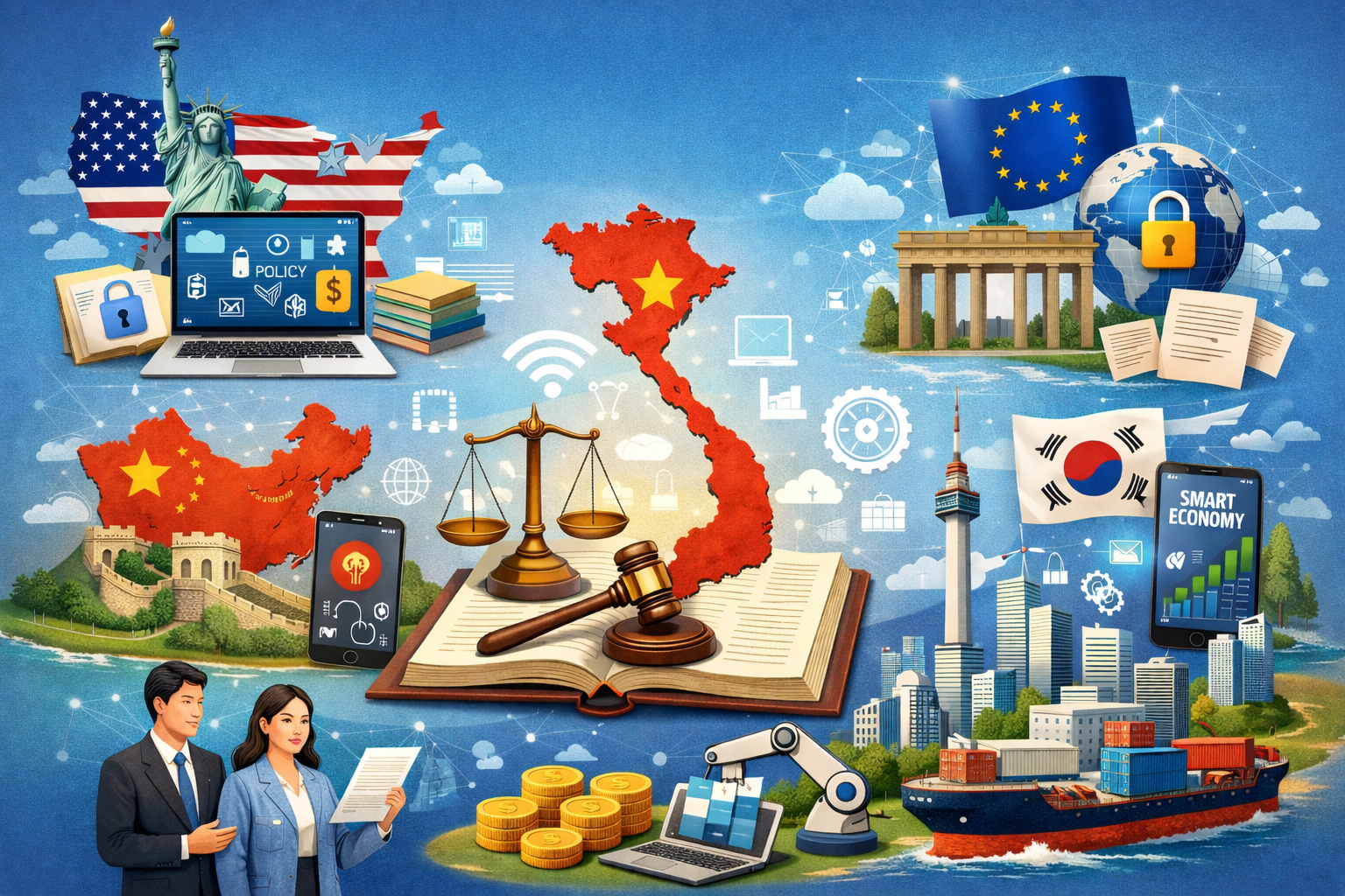 Chính sách, pháp luật về kinh tế số của một số quốc gia và kinh nghiệm cho Việt Nam