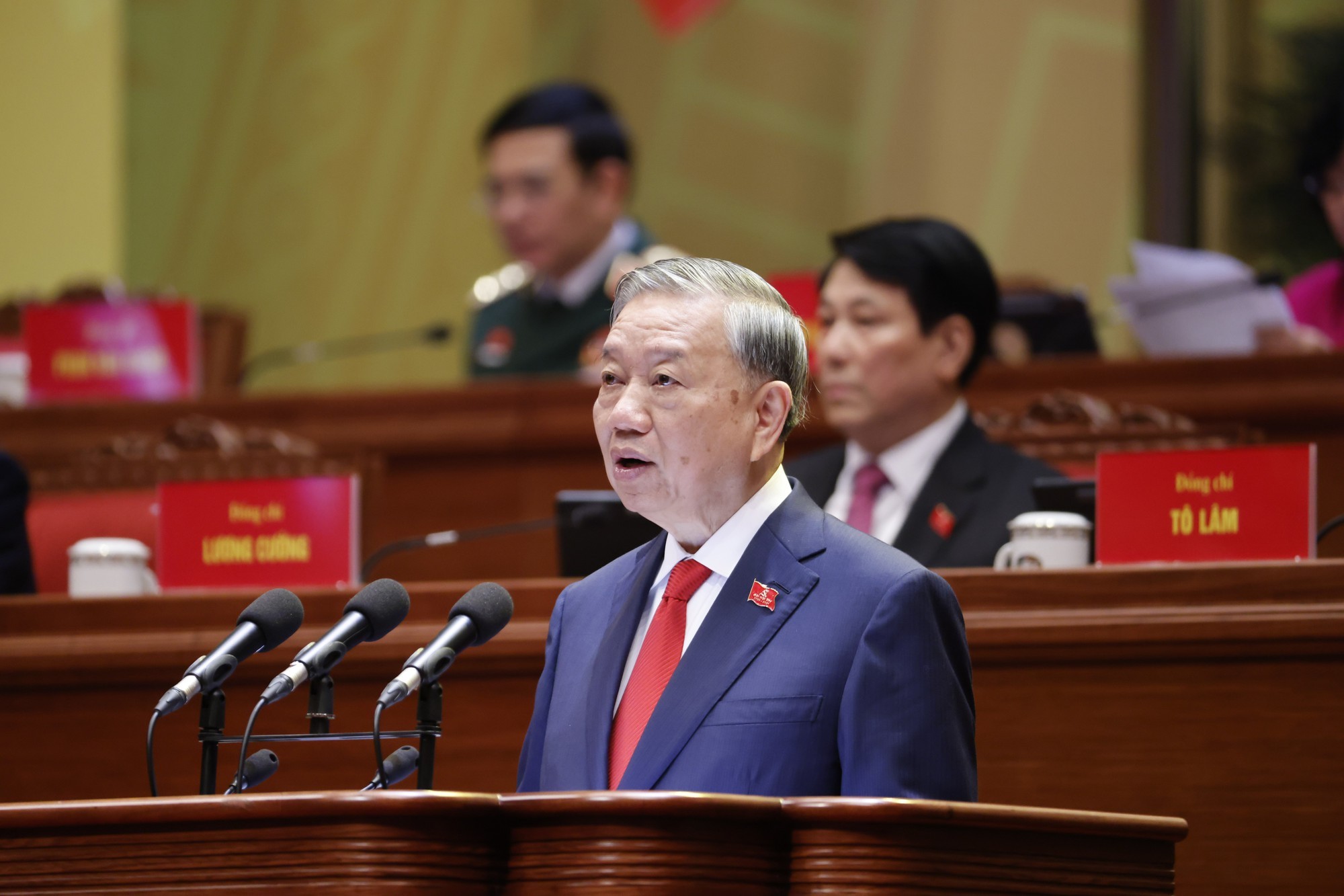 Đồng chí Tô Lâm được bầu giữ chức Tổng Bí thư Ban Chấp hành Trung ương Đảng khoá XIV