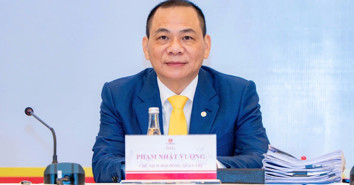 Tỷ phú Phạm Nhật Vượng lọt top 5 người kiếm tiền nhiều nhất thế giới trong 1 ngày