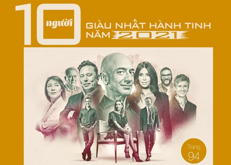 10 người giàu nhất hành tinh năm 2021