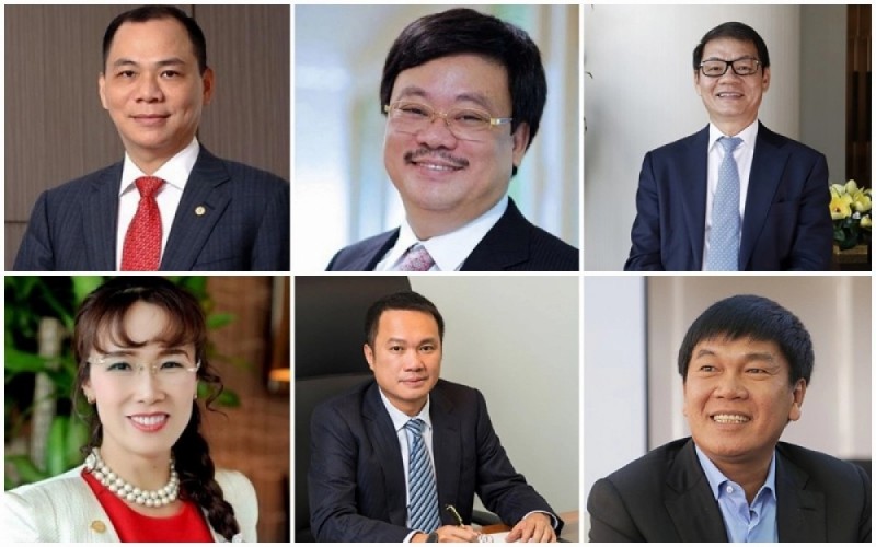 Năm 2021, Việt Nam có 6 tỷ phú trên bảng xếp hạng toàn cầu