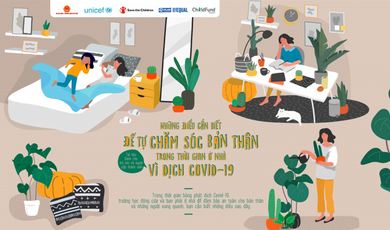 Những điều trẻ em cần biết để tự chăm sóc bản thân trong thời gian ở nhà vì dịch Covid-19