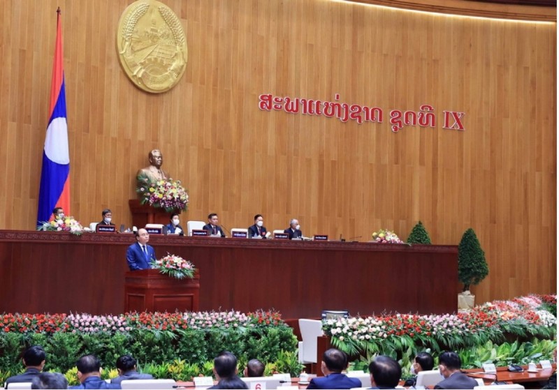 Toàn văn phát biểu của Chủ tịch nước Nguyễn Xuân Phúc tại phiên họp Quốc hội Lào Khóa IX