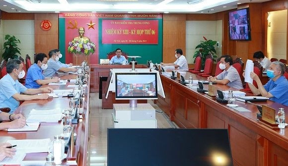 Thông cáo báo chí Kỳ họp thứ sáu của Ủy ban Kiểm tra Trung ương khóa XIII