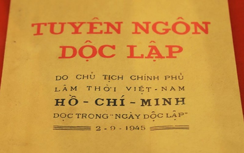 Tuyên ngôn Độc lập - Tinh thần, khát vọng và văn minh Việt
