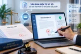 Văn bản điện tử ký số có giá trị pháp lý như bản gốc giấy