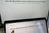 Đấu giá biển số - Nhiều người chờ hoàn cọc sau vụ lỗi hệ thống