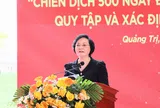 Phó Thủ tướng Phạm Thị Thanh Trà phát động Chiến dịch 500 ngày đêm tìm kiếm, quy tập và xác định danh tính hài cốt liệt sĩ