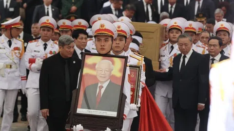 Tiếc thương vô hạn Tổng Bí thư Nguyễn Phú Trọng