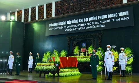 Tổ chức trọng thể Lễ tang Đại tướng Phùng Quang Thanh