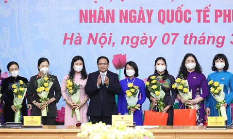 Thủ tướng Phạm Minh Chính: Chúng ta có quyền tự hào về phụ nữ Việt Nam