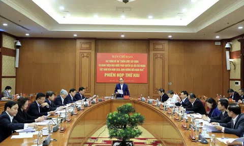 Đặt "đồng hồ đếm ngược" để hoàn thành Đề án xây dựng và hoàn thiện Nhà nước pháp quyền XHCN