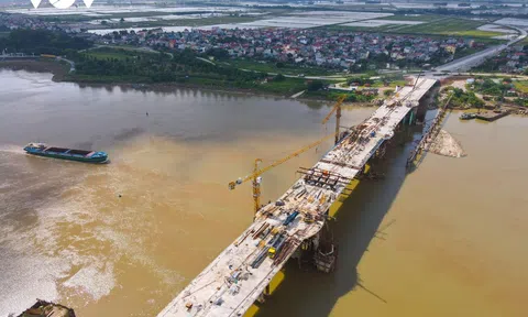 Sắp hợp long cây cầu 1.900 tỷ ở Bắc Ninh