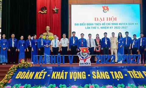 Quảng Ninh: Tổ chức thành công Đại hội đại biểu Đoàn TNCS Hồ Chí Minh huyện Đầm Hà lần thứ V, nhiệm kỳ 2022 - 2027