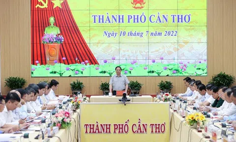 Thủ tướng: Đưa Cần Thơ phát triển đột phá, xứng tầm trung tâm động lực vùng ĐBSCL