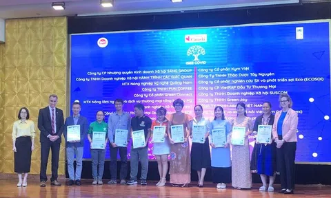Hỗ trợ 29 doanh nghiệp tạo tác động xã hội ứng phó với Covid-19