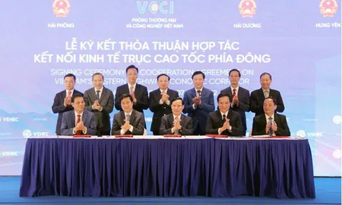 Ký kết Thỏa thuận kết nối kinh tế trục cao tốc phía Đông 4 tỉnh Hải Phòng, Quảng Ninh, Hải Dương và Hưng Yên