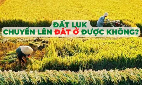 Đất LUK là gì, có chuyển lên đất ở được không?