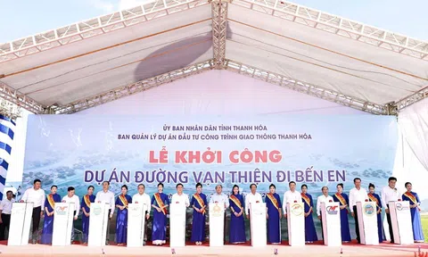 Khởi công xây dựng tuyến đường Vạn Thiện – Bến En