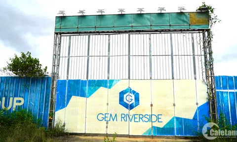 Đổi tên, sắp công bố nhưng Gem Riverside đang chỉ là một màu “xanh xanh”