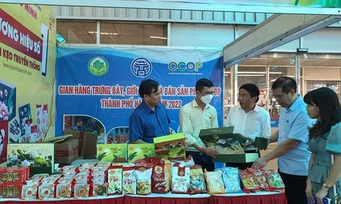 Tuần hàng tư vấn, giới thiệu và bán sản phẩm OCOP thành phố Hà Nội.
