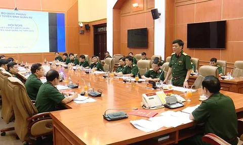 Bộ Quốc phòng xét duyệt điểm chuẩn tuyển sinh quân sự năm 2022