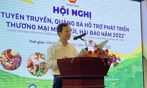 Tuyên truyền, quảng bá hỗ trợ phát triển thương mại miền núi, hải đảo năm 2022