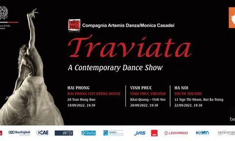 Giới thiệu vở múa đương đại “La Traviata” của Italia tới khán giả Việt Nam