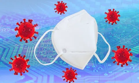 Khẩu trang giúp phát hiện virus đường hô hấp trong không khí