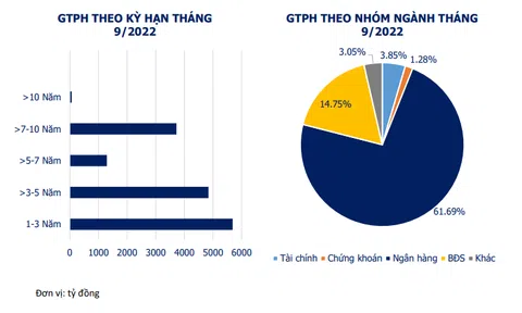 9 tháng đầu năm 2022, doanh nghiệp bất động sản huy động được 49.710 tỷ đồng từ phát hành trái phiếu