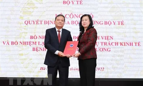 Bộ Y tế bổ nhiệm Giám đốc Bệnh viện Phổi Trung ương