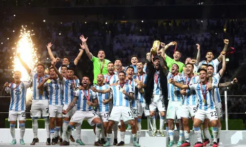 Ngỡ ngàng: Vô địch World Cup, Argentina vẫn không phải đội số 1 thế giới