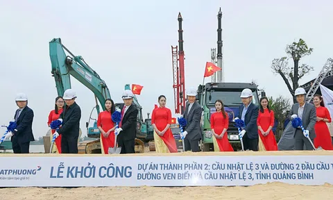 Quảng Bình khởi công cầu Nhật Lệ 3 vốn đầu tư 1.300 tỉ đồng