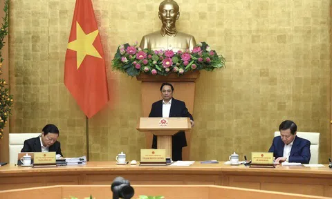 Thủ tướng Phạm Minh Chính chủ trì phiên họp Chính phủ thường kỳ với các địa phương