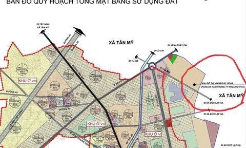 Trình Thủ tướng Chính phủ dự án Khu đô thị mới Hậu Nghĩa - Đức Hòa