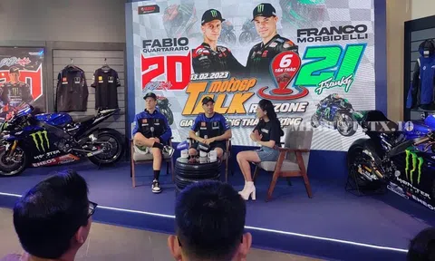 2 tay đua MotoGP của Yamaha lần đầu đến Việt Nam