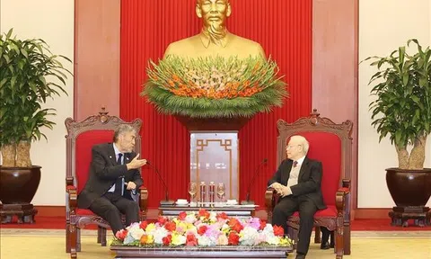 Tổng Bí thư Nguyễn Phú Trọng tiếp Đoàn đại biểu Đảng Phong trào Cánh tả Thống nhất, Cộng hòa Dominicana