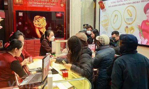 Tăng trở lại, giá vàng SJC lên ngưỡng 66,85 triệu đồng mỗi lượng