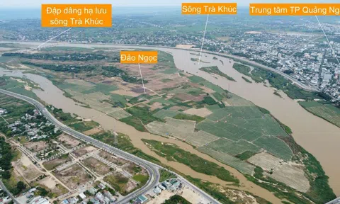 Quảng Ngãi sẽ xây dựng đại đô thị Đảo Ngọc An Phú giữa sông Trà Khúc ra sao?