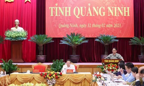 Kết luận của Thủ tướng Chính phủ Phạm Minh Chính tại buổi làm việc với lãnh đạo tỉnh Quảng Ninh