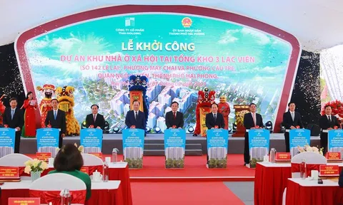 Hải Phòng khởi công dự án khu nhà ở xã hội gần 4.900 tỷ đồng